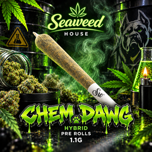 Chem Dawg Hybrid Pre-Roll 1.1g | Seaweed House