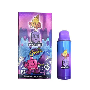 Packman x Melt Liquid Diamonds Live Resin Carts | 2g Premium Vape 9093% THC - SeaweedDelivery Packman x Melt Liquid Diamonds Live Resin Carts | 2g Premium Vape 9093% THC - SeaweedDelivery