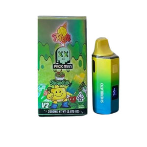 Packman x Melt Liquid Diamonds Live Resin Carts – 2G Premium Disposable