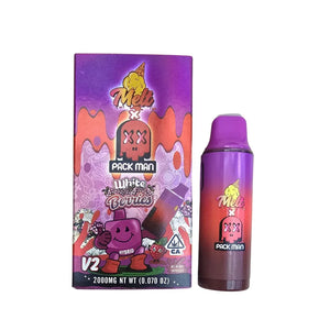 Packman x Melt Liquid Diamonds Live Resin Carts – 2G Premium Disposable