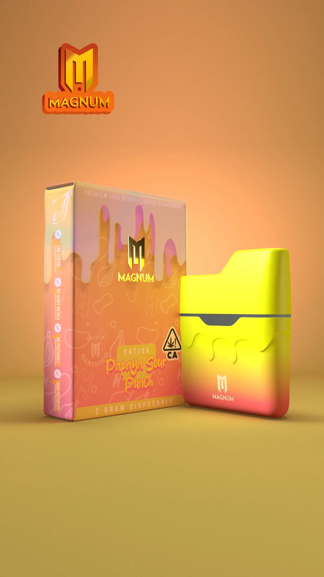 Magnum Lab Live Resin 2 Gram Disposables (Tax Included)