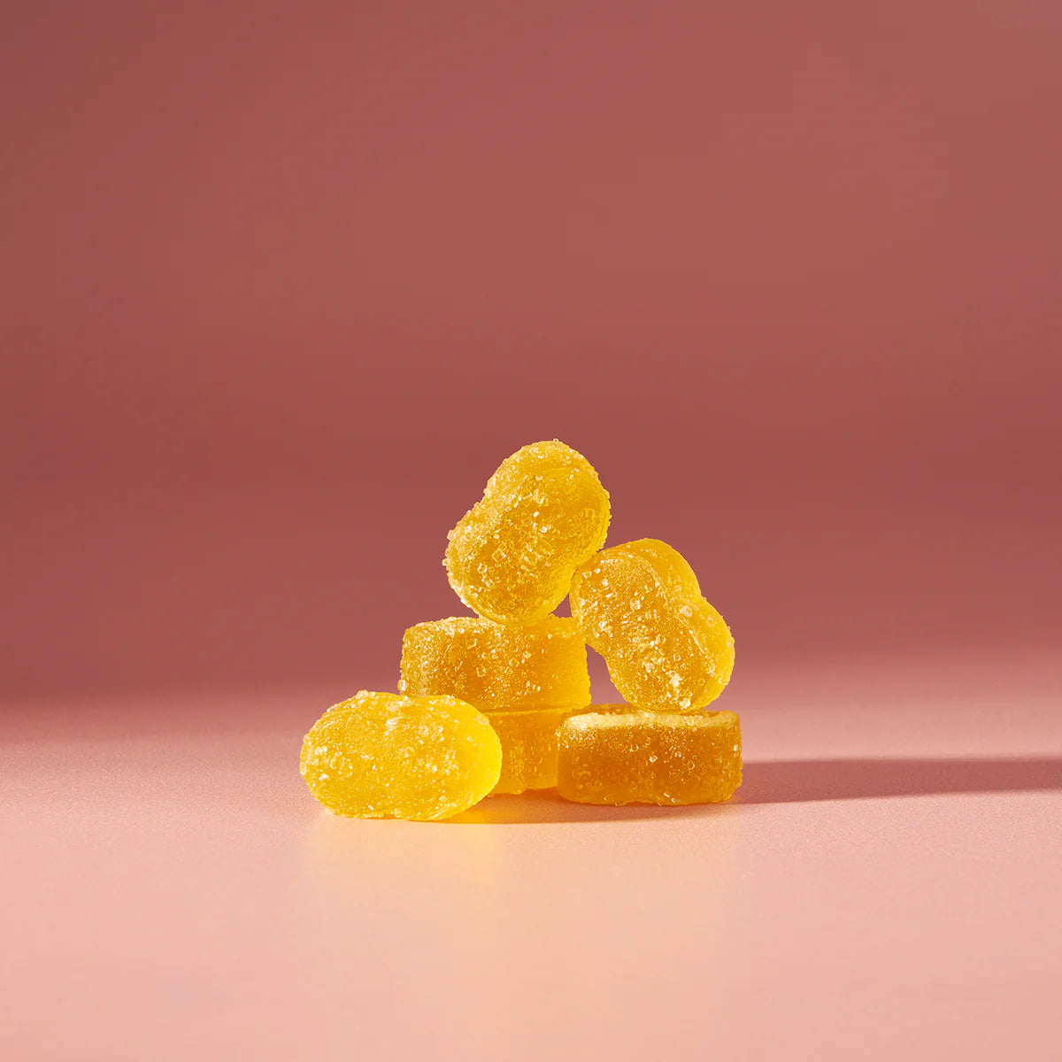 Happy Fruit - Peaceful Pineapple Gummies (Relax) -5mg THC, 10mg CBD & 10mg CBG Per Gummy