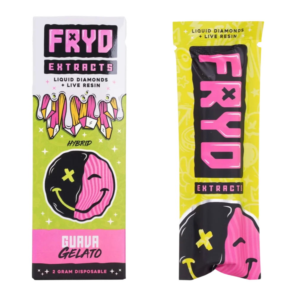 Guava Gelato - Fryd Extract Live Resin 2G Disposable (Indica)