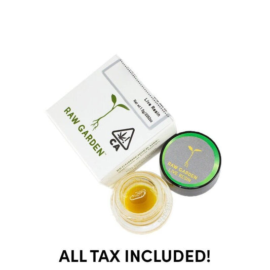 Raw Garden Concentrates (Verified, Tax Included)