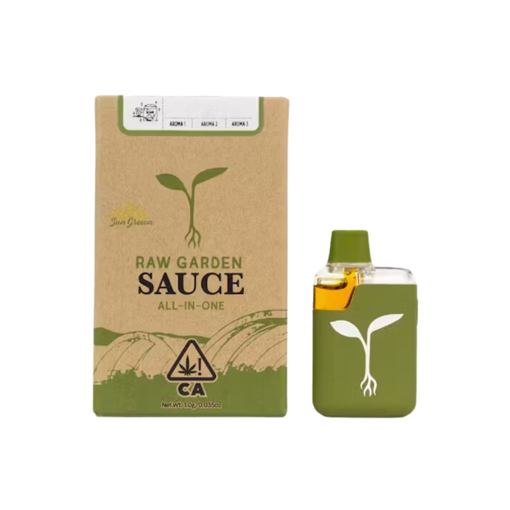 Blueberry Muffins (Indica) - Raw Garden Sauce 2G Live Sauce All-In-One Disposable