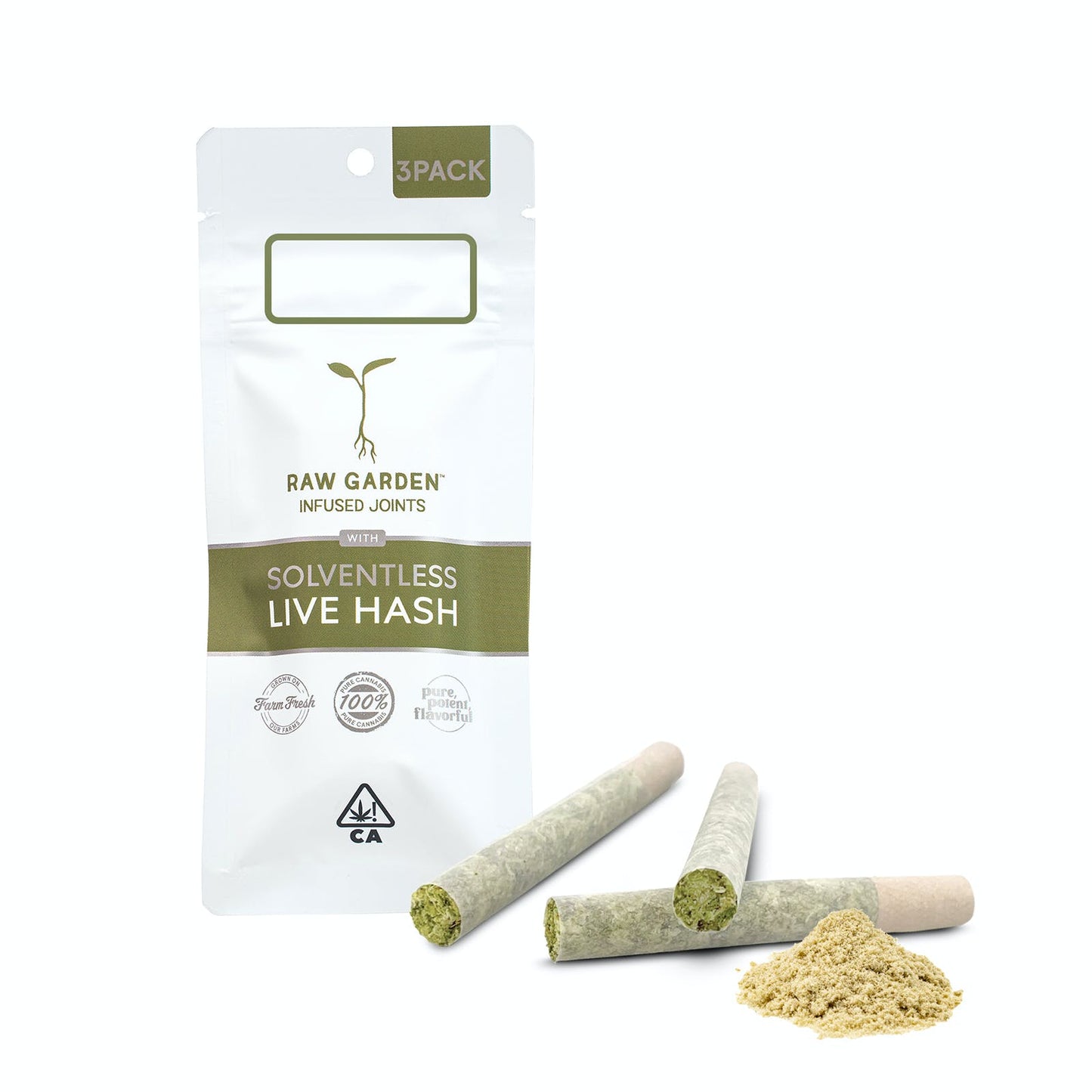 Raw Garden Pre Roll Packs (Tax Included - Verified)