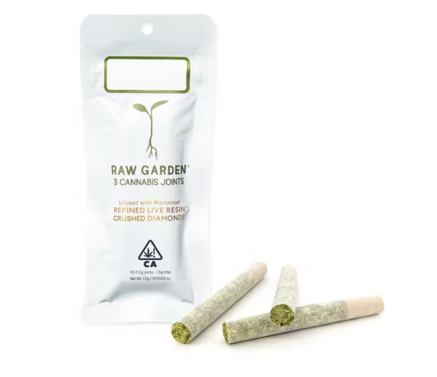 Raw Garden Pre Roll Packs (Tax Included - Verified)