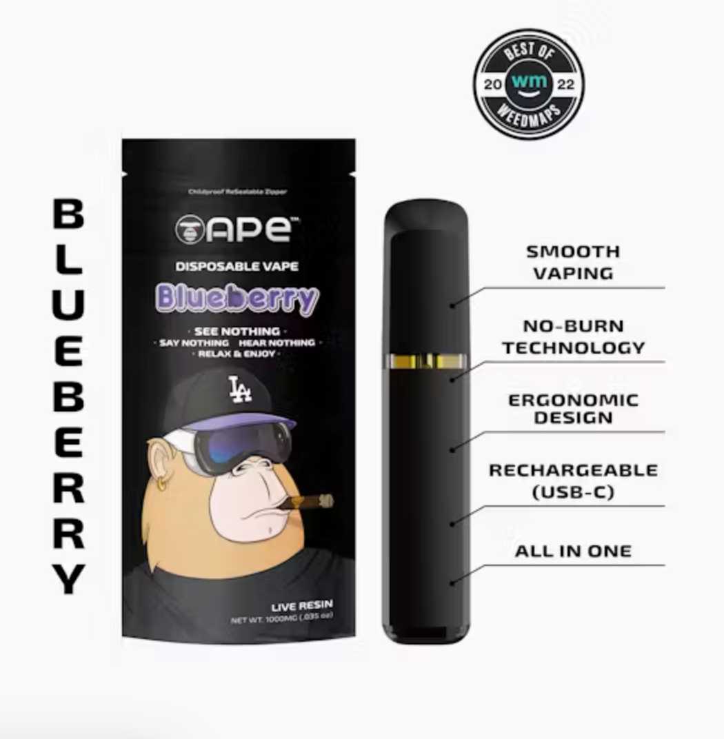 APE 1g Disposables (Tax Included) - SeaweedDelivery APE 1g Disposables (Tax Included) - SeaweedDelivery