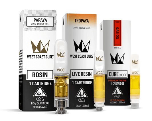 CUREpen Cartridges by West Coast Cure (Verified)
