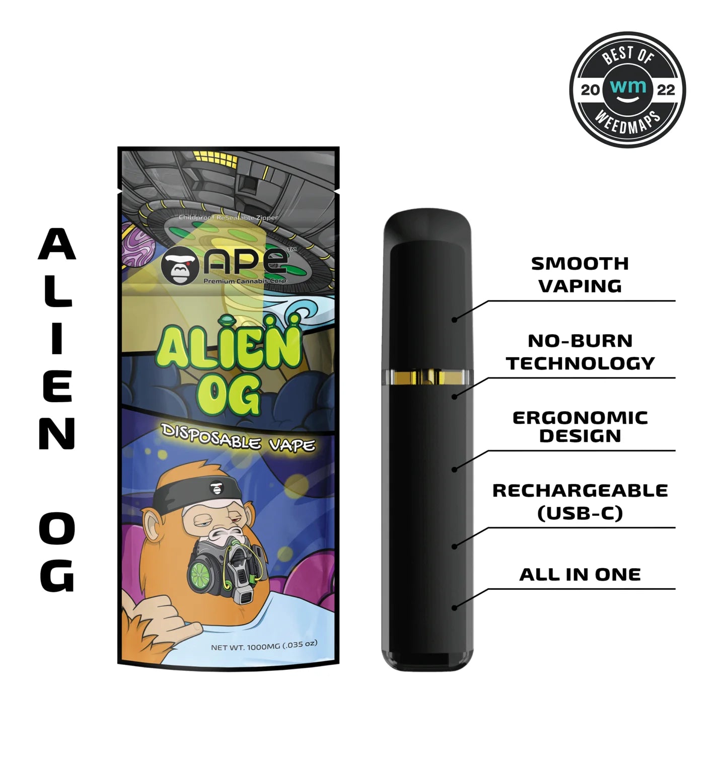 APE 1g Disposables (Tax Included)
