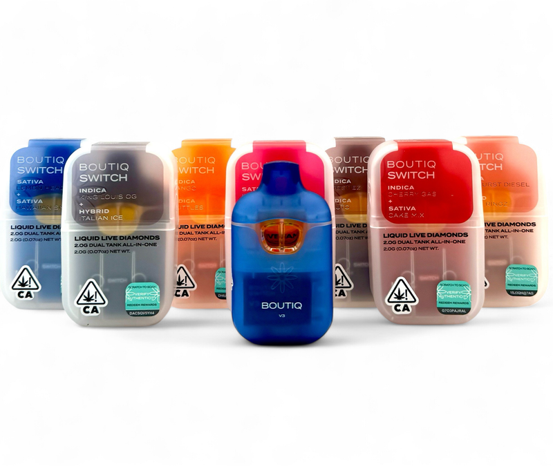 Boutiq Switch V5 3-Flavor 2g Disposable | Liquid Live Diamonds Vape - SeaweedDelivery Boutiq Switch V5 3-Flavor 2g Disposable | Liquid Live Diamonds Vape - SeaweedDelivery