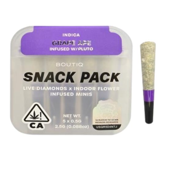 BOUTIQ Preroll 5-Pack Premium Flower (Tax Included)