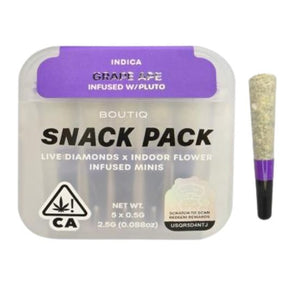 BOUTIQ Preroll 5-Pack Premium Flower (Tax Included)
