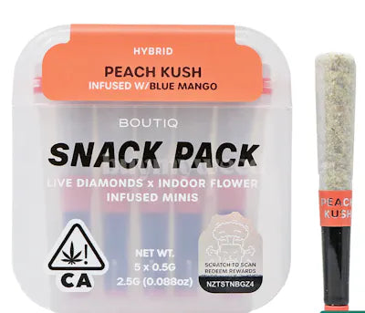 BOUTIQ Preroll 5-Pack Premium Flower (Tax Included)