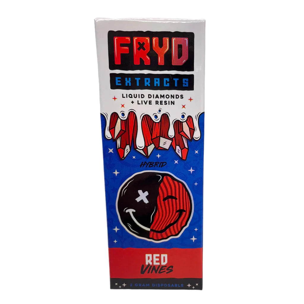 Red Vines - Fryd Extract Live Resin 2G Disposable (Indica)