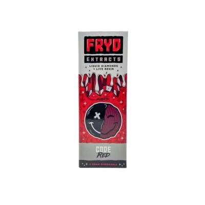 Code Red - Fryd Extract Live Resin 2G Disposable (Indica)