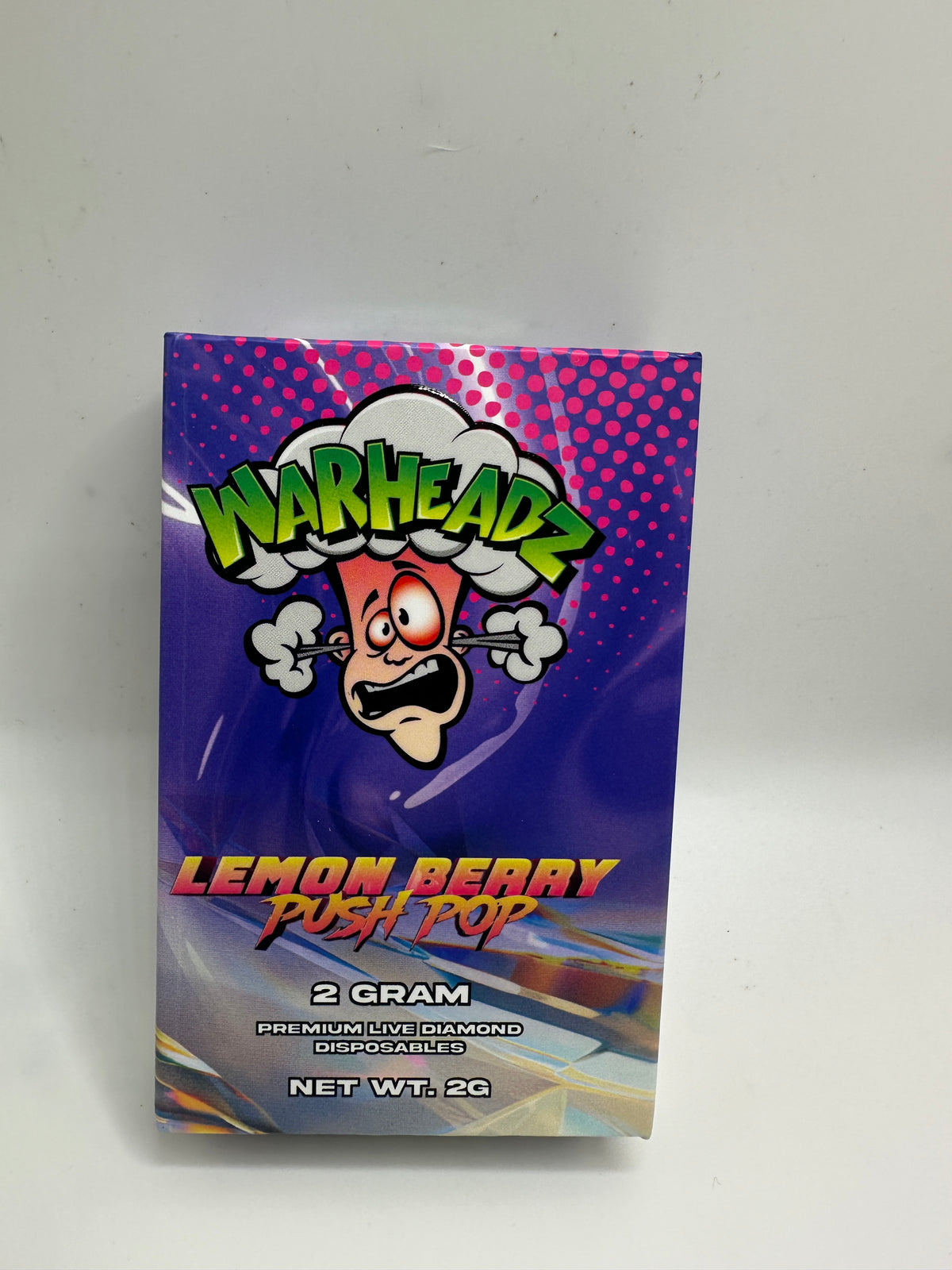 camp vapes blue diamond Warheads 2G Live Diamond Disposable | Premium Live Resin Vape | Potent 2g Disposable