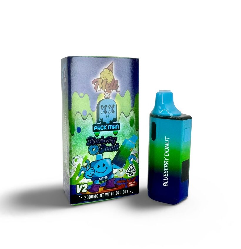 Packman x Melt Liquid Diamonds Live Resin Carts – 2G Premium Disposable