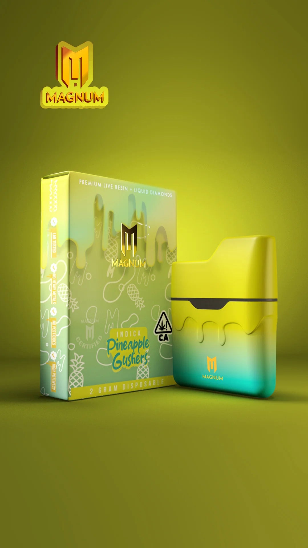 Magnum Lab Live Resin 2 Gram Disposables (Tax Included)