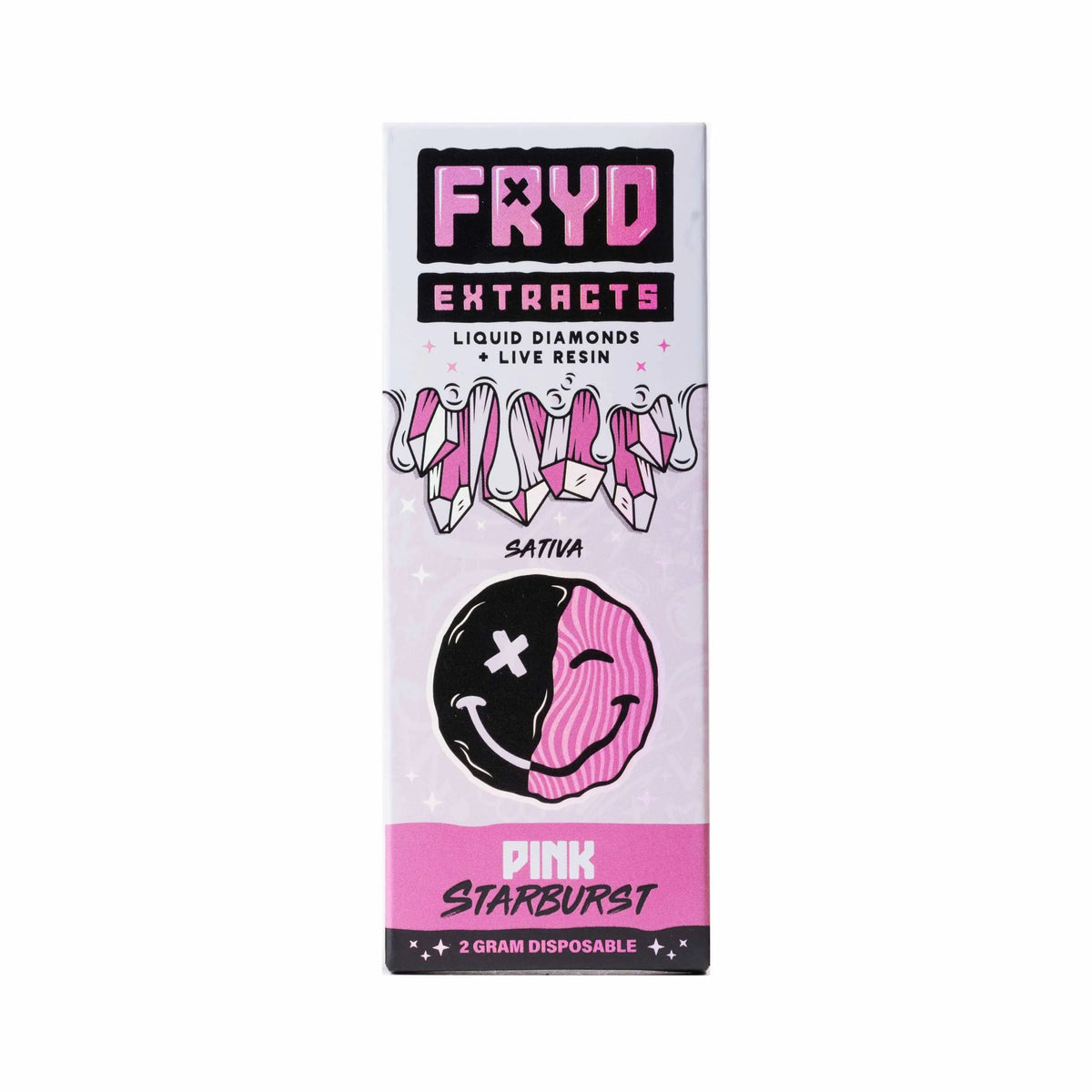Pink Starburst - Fryd Extract Live Resin 2G Disposable (Sativa)