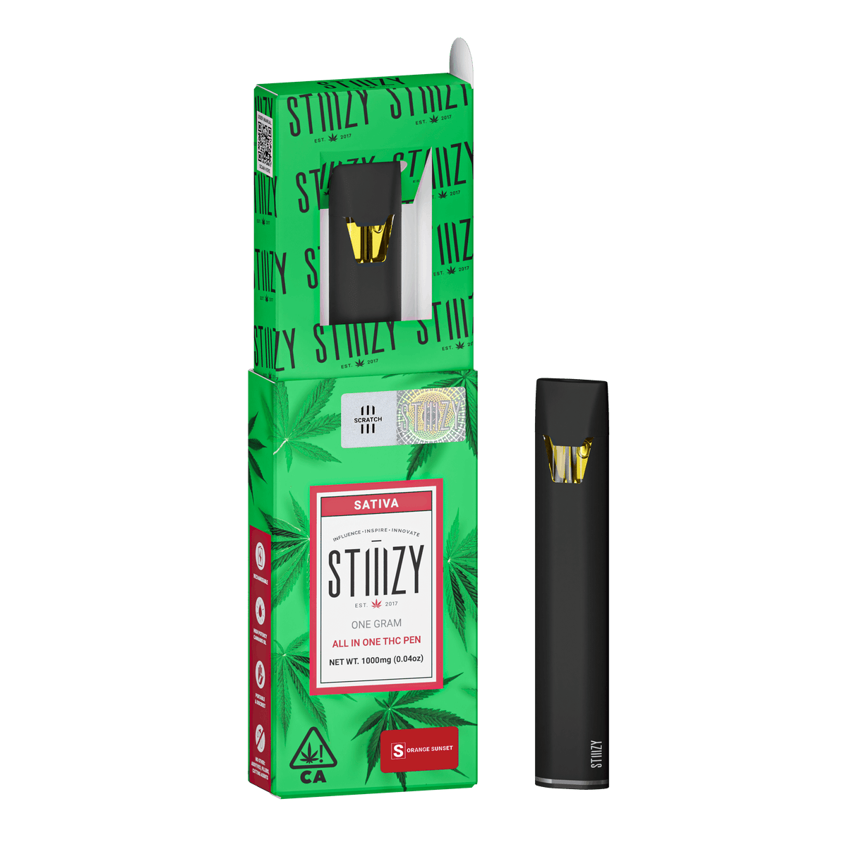 STIIIZY All-in-One Disposable 1 Gram THC Pods (Verified, Tax Included)