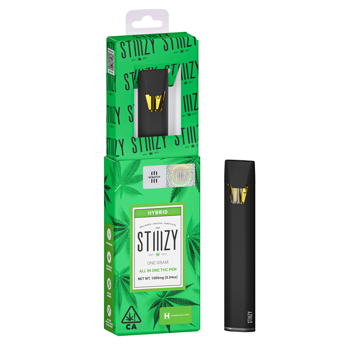 STIIIZY All-in-One Disposable 1 Gram THC Pods (Verified, Tax Included)